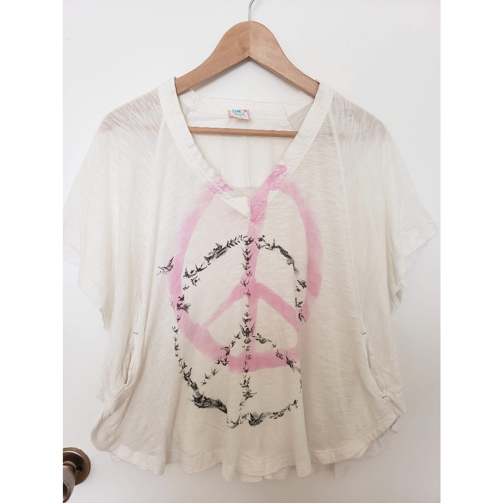 Free People Printed Top
